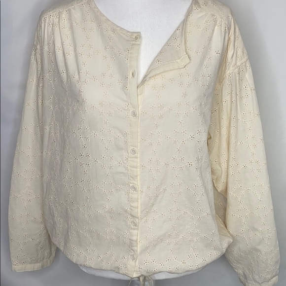 Free people Eyelet Stars Align Button fron… - Picture 3 of 8